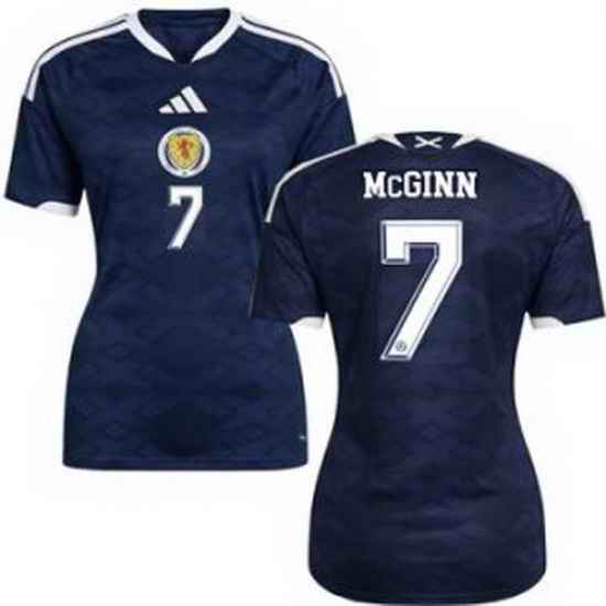 Women 7 Scotland John McGinn 2026 Home Replica Jersey 2